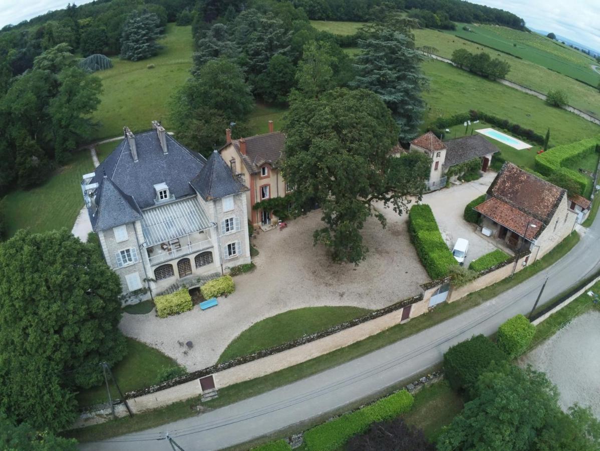 Bed and Breakfast Le Chateau Champagny-sous-Uxelles Zewnętrze zdjęcie