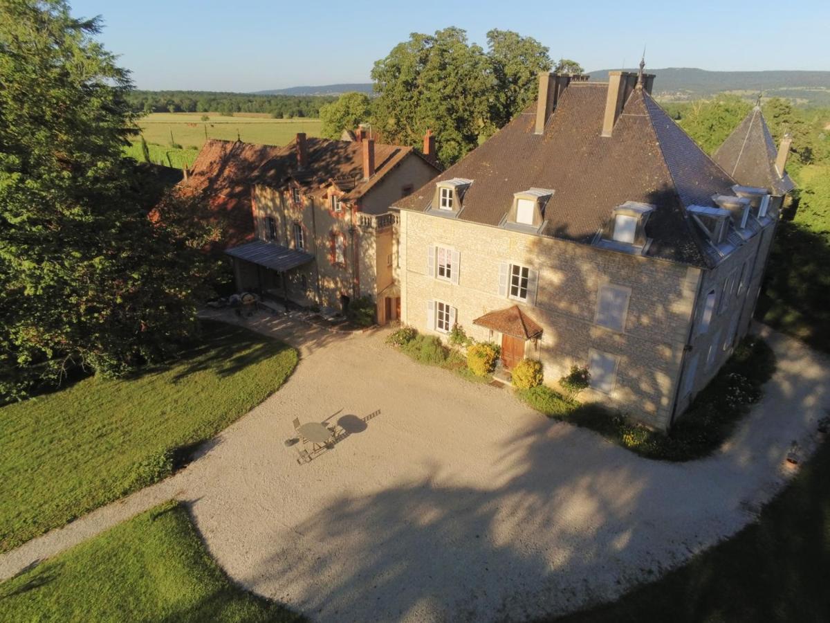 Bed and Breakfast Le Chateau Champagny-sous-Uxelles Zewnętrze zdjęcie