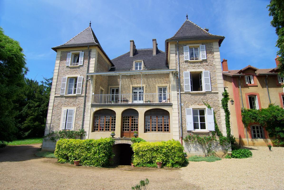 Bed and Breakfast Le Chateau Champagny-sous-Uxelles Zewnętrze zdjęcie